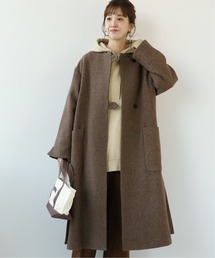 Simplicite | ツイードカルゼノーカラーコート◆(ノーカラーコート)