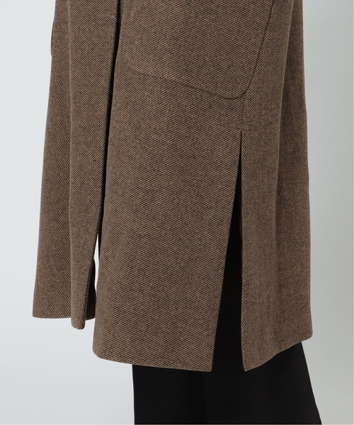 Simplicite（サンプリシテ）の「ツイードカルゼノーカラーコート◆（ノーカラーコート・レディース・ブラック/ベージュ/ブラウン・FREE）」の21枚目の写真