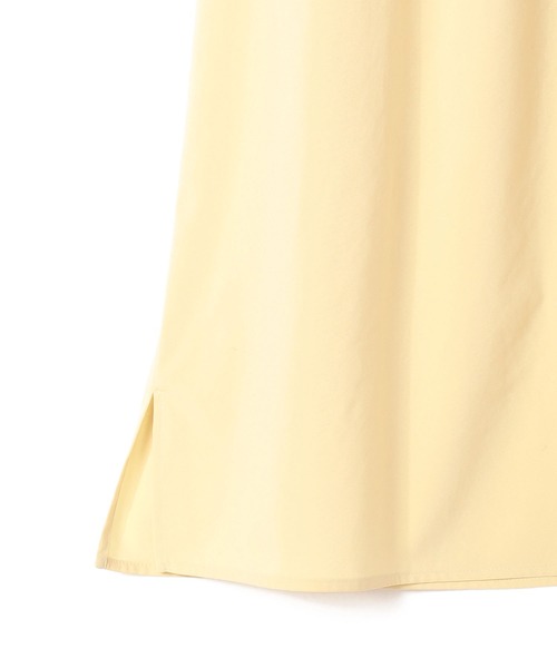 N.O.R.C by the line（ノークバイザライン）の「シルキーＴスリーブシャツワンピース（シャツワンピース・レディース・ブラック/カーキ/イエロー・S/M/L）」の11枚目の写真