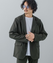 improves | ナチュラルストレッチ 2B ノッチドラペル テーラードジャケット セットアップ対応(テーラードジャケット)