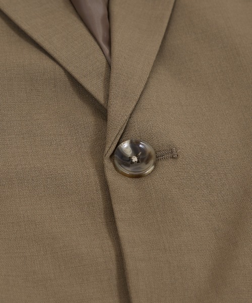 improves（インプローブス）の「ナチュラルストレッチ 2B ノッチドラペル テーラードジャケット セットアップ対応（テーラードジャケット・メンズ・チャコール/グリーン/ブラウン・MEDIUM/LARGE）」の11枚目の写真