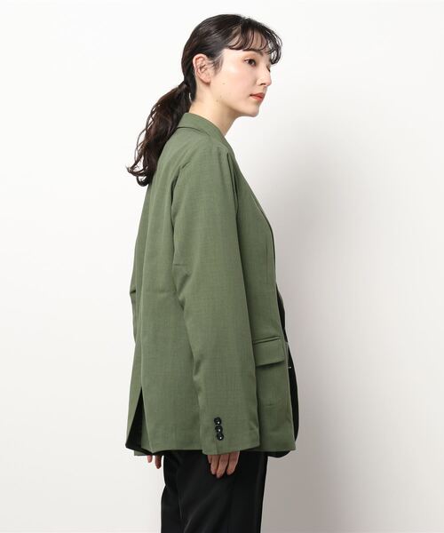 improves（インプローブス）の「ナチュラルストレッチ 2B ノッチドラペル テーラードジャケット セットアップ対応（テーラードジャケット・メンズ・チャコール/グリーン/ブラウン・MEDIUM/LARGE）」の19枚目の写真