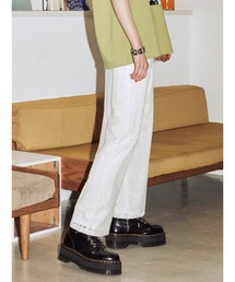 jouetie | ストレートレースパンツ【リラックスパンツ】(スラックス)