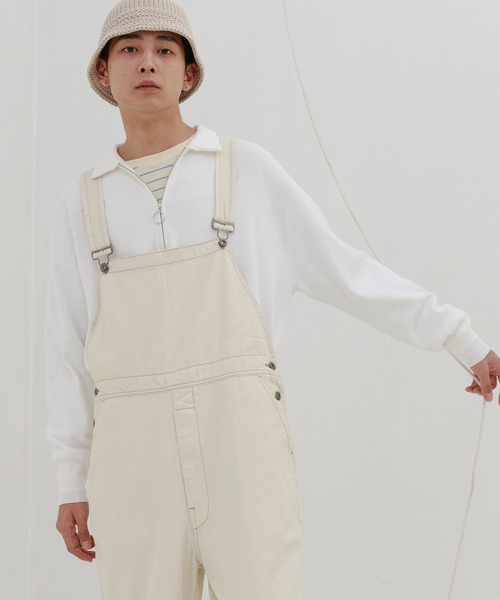 WHIMSIC（ウィムジック）の「【WHIMSIC】ハーフジップニットポロシャツ（ニット/セーター・レディース・ホワイト/パープル/ネイビー・FREE）」の2枚目の写真