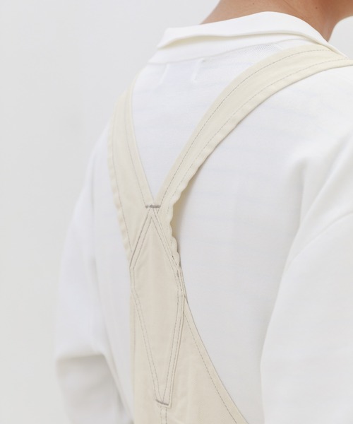 WHIMSIC（ウィムジック）の「【WHIMSIC】ハーフジップニットポロシャツ（ニット/セーター・レディース・ホワイト/パープル/ネイビー・FREE）」の14枚目の写真