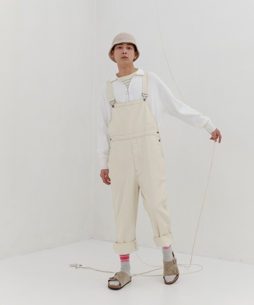 WHIMSIC（ウィムジック）の「【WHIMSIC】ハーフジップニットポロシャツ（ニット/セーター・レディース・ホワイト/パープル/ネイビー・FREE）」の9枚目の写真