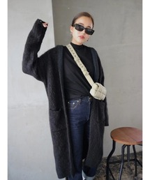 TRUNC | Hooded Knit Long Cardigan(カーディガン/ボレロ)