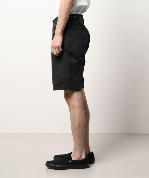 HOUSTON(ヒューストン)の「【HOUSTON】VINTAGE RIPSTOP FATIGUE SHORTS(その他パンツ・メンズ・ブラック/カーキ/ウッド/オリーブドラブ・SMALL/MEDIUM/LARGE/X-LARGE)」の6枚目の写真