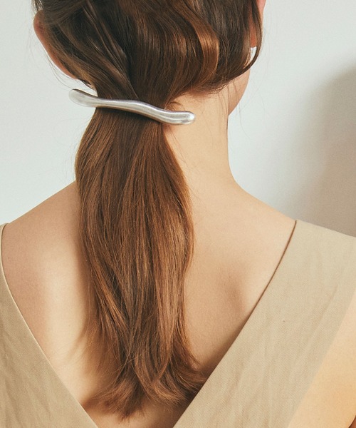 GOLDY（ゴールディ）の「フローイング ライン バレッタ（バレッタ/ヘア