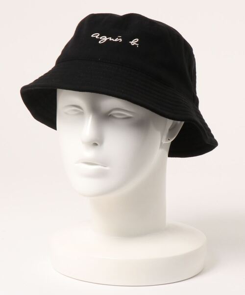 agnes b.(アニエスベー)の「AC09 SLOUCH HAT バケットハット(ハット・メンズ・ブラック・FREE)」の3枚目の写真