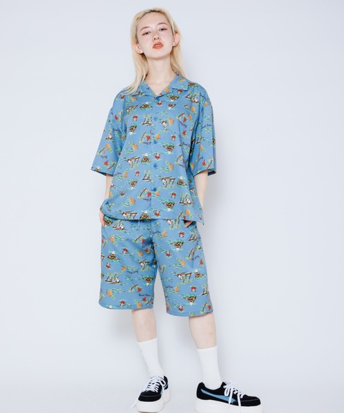 Candy Stripper(キャンディストリッパー)の「CANDY ISLAND HALF パンツ(その他パンツ・レディース・アイボリー/ブラック/ブルー・2)」の11枚目の写真