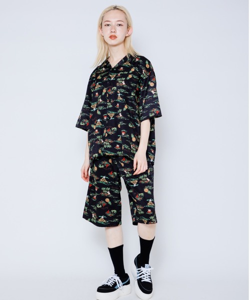 Candy Stripper(キャンディストリッパー)の「CANDY ISLAND HALF パンツ(その他パンツ・レディース・アイボリー/ブラック/ブルー・2)」の10枚目の写真