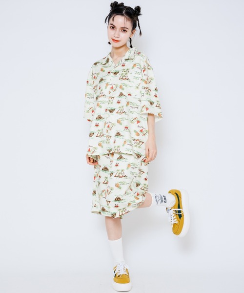 Candy Stripper(キャンディストリッパー)の「CANDY ISLAND HALF パンツ(その他パンツ・レディース・アイボリー/ブラック/ブルー・2)」の8枚目の写真