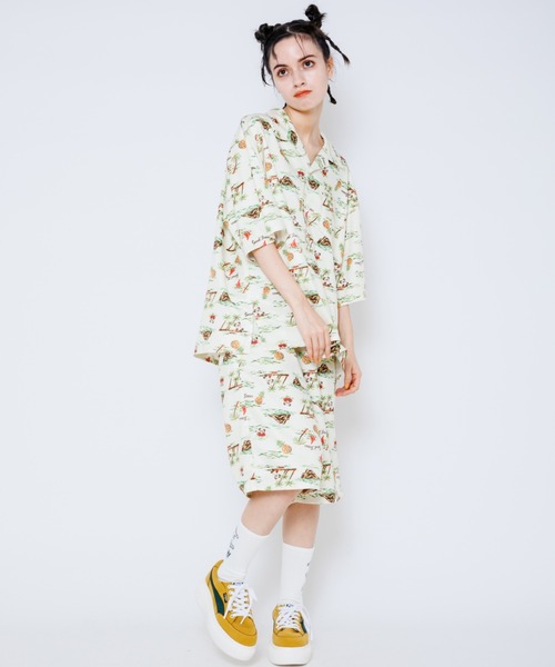 Candy Stripper(キャンディストリッパー)の「CANDY ISLAND HALF パンツ(その他パンツ・レディース・アイボリー/ブラック/ブルー・2)」の9枚目の写真