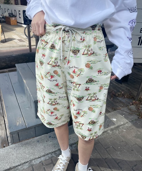 Candy Stripper(キャンディストリッパー)の「CANDY ISLAND HALF パンツ(その他パンツ・レディース・アイボリー/ブラック/ブルー・2)」の5枚目の写真