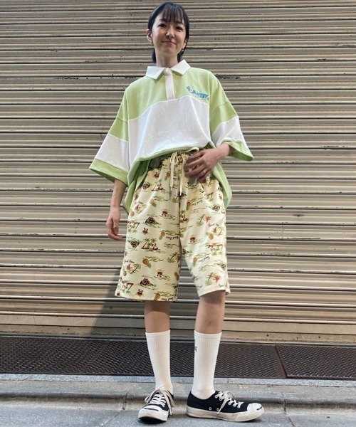 Candy Stripper(キャンディストリッパー)の「CANDY ISLAND HALF パンツ(その他パンツ・レディース・アイボリー/ブラック/ブルー・2)」の22枚目の写真