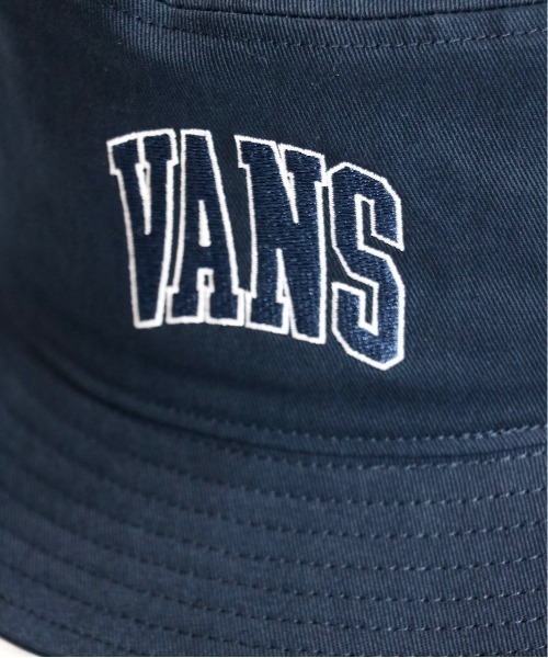 VANS（バンズ）の「VANS/ヴァンズ VANS LOGO HATヴァンズロゴハット（ハット・メンズ・ホワイト/ネイビー・FREE）」の10枚目の写真