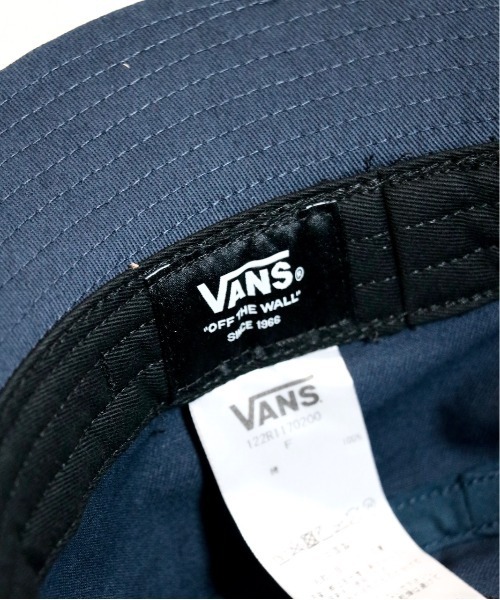 VANS（バンズ）の「VANS/ヴァンズ VANS LOGO HATヴァンズロゴハット（ハット・メンズ・ホワイト/ネイビー・FREE）」の12枚目の写真