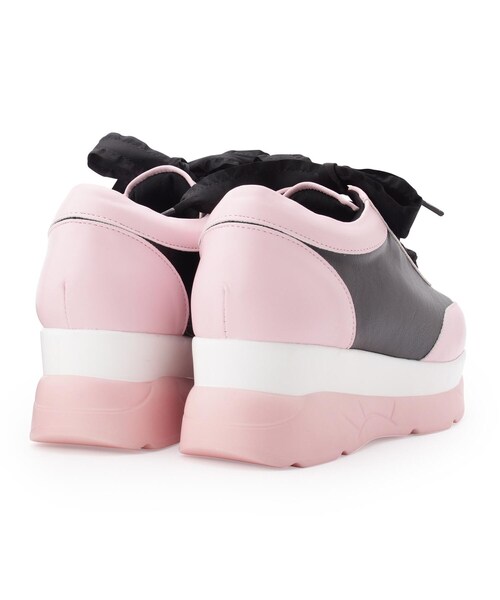 cs T&P（シーエスティーアンドピー）の「カラー配色スニーカー（スニーカー・レディース・ホワイト系9/ブラック系8/パープル系2/ピンク系9・LL/S/M/L）」の8枚目の写真