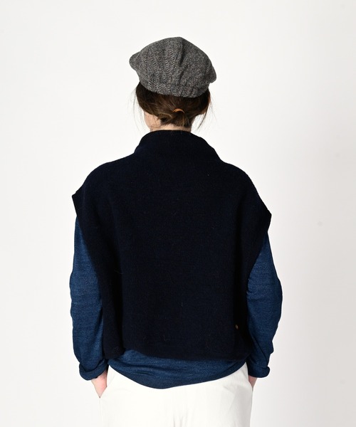 45Rストレッチニットのキャップ ニット帽 45R ストレッチニットのキャップ