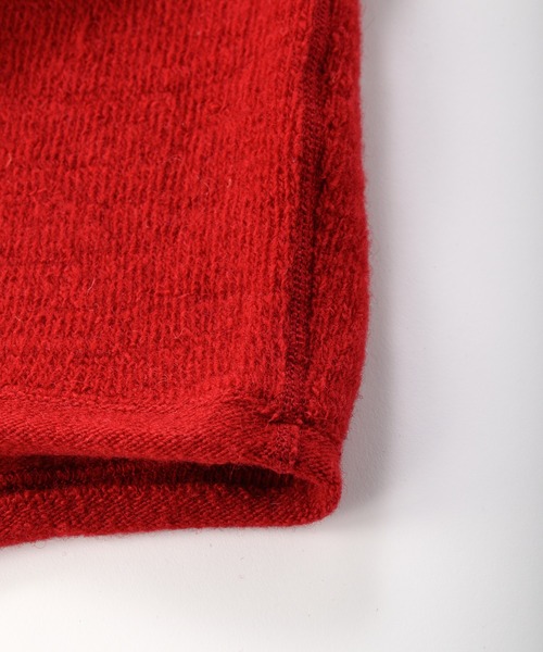 シェットランドストレッチニットの馬ショートベスト