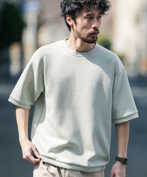 URBAN RESEARCH Sonny Label | シルキーダンボールニットTシャツ(Tシャツ/カットソー)