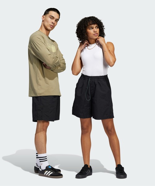 adidas（アディダス）の「スケートボーディング ウォーターショーツ（ジェンダーニュートラル） / ハーフパンツ / アディダスオリジナルス adidas Originals（その他パンツ・メンズ・スカイブルー/ブラック/イエロー/オレンジ/ブラック×ブラック/グレー/グリーン/ブラック×ホワイト・SMALL/MEDIUM/LARGE/X-LARGE/XX-LARGE/X-SMALL/XXX-LARGE）」の11枚目の写真