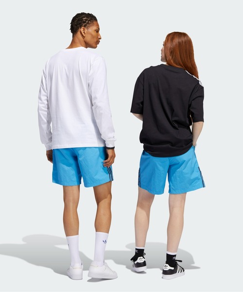adidas（アディダス）の「スケートボーディング ウォーターショーツ（ジェンダーニュートラル） / ハーフパンツ / アディダスオリジナルス adidas Originals（その他パンツ・メンズ・スカイブルー/ブラック/イエロー/オレンジ/ブラック×ブラック/グレー/グリーン/ブラック×ホワイト・SMALL/MEDIUM/LARGE/X-LARGE/XX-LARGE/X-SMALL/XXX-LARGE）」の14枚目の写真