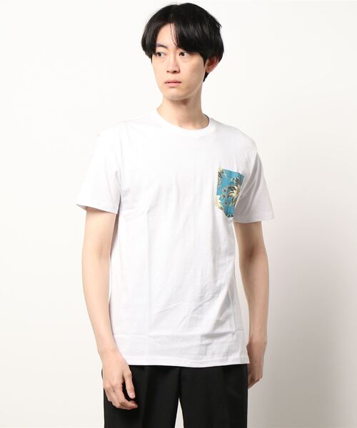 STYLEBLOCK(スタイルブロック)の「半袖ポケットTシャツ(Tシャツ/カットソー・メンズ・ホワイト/ブラック/パープル/ネイビー/ホワイト系その他/チャコール・LL/M/L)」の3枚目の写真