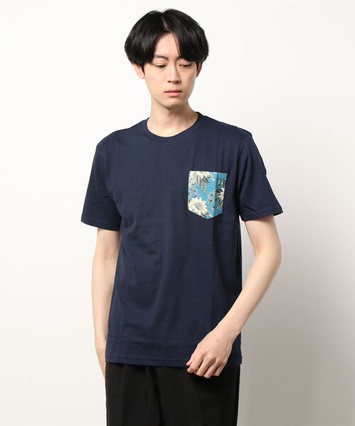 STYLEBLOCK(スタイルブロック)の「半袖ポケットTシャツ(Tシャツ/カットソー・メンズ・ホワイト/ブラック/パープル/ネイビー/ホワイト系その他/チャコール・LL/M/L)」の6枚目の写真