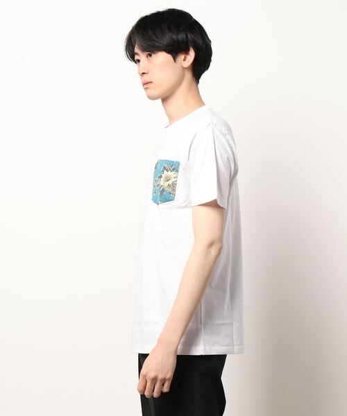STYLEBLOCK(スタイルブロック)の「半袖ポケットTシャツ(Tシャツ/カットソー・メンズ・ホワイト/ブラック/パープル/ネイビー/ホワイト系その他/チャコール・LL/M/L)」の7枚目の写真