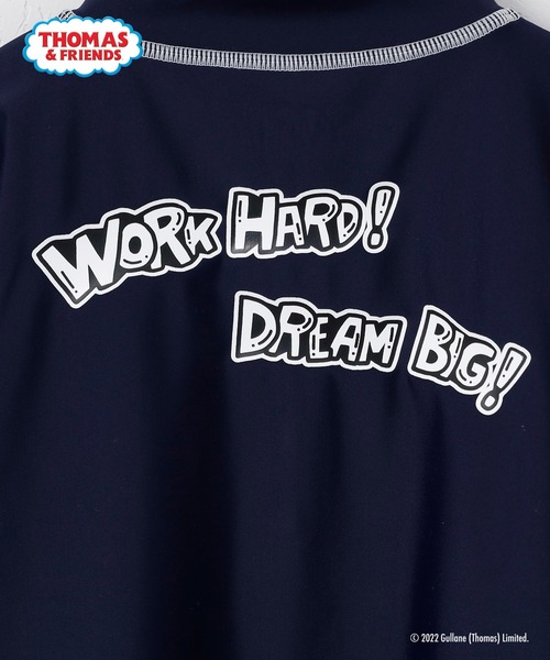 CIAOPANIC TYPY（チャオパニックティピー）の「【KIDS】【きかんしゃトーマス】コラボハーフジップラッシュガード（ラッシュガード・キッズ・ネイビー・80/110/100/90）」の13枚目の写真