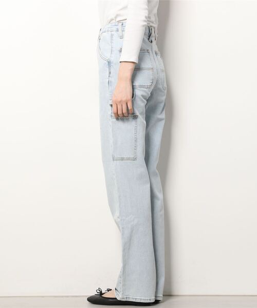 Guess（ゲス）の「GUESS Originals Venice Carpenter Denim Pants（デニムパンツ・レディース・ライトブルー・25inch/26inch/27inch/24inch）」の6枚目の写真