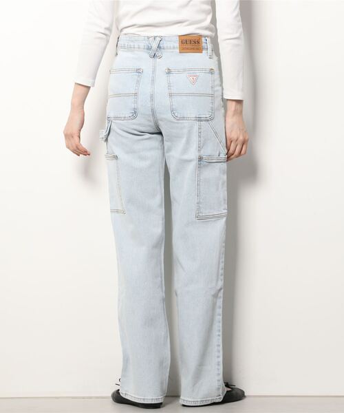 Guess（ゲス）の「GUESS Originals Venice Carpenter Denim Pants（デニムパンツ・レディース・ライトブルー・25inch/26inch/27inch/24inch）」の7枚目の写真