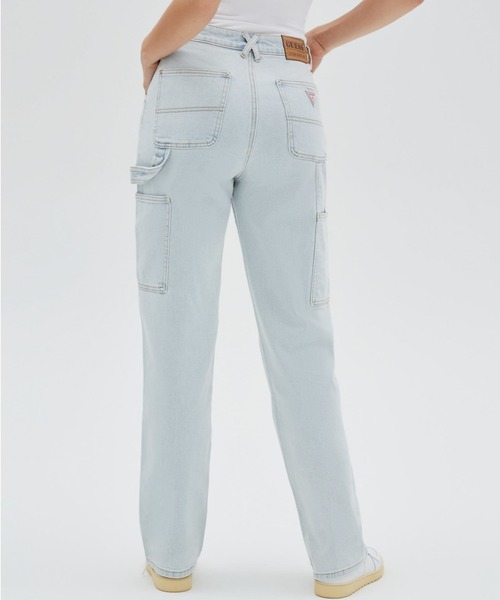 Guess（ゲス）の「GUESS Originals Venice Carpenter Denim Pants（デニムパンツ・レディース・ライトブルー・25inch/26inch/27inch/24inch）」の3枚目の写真