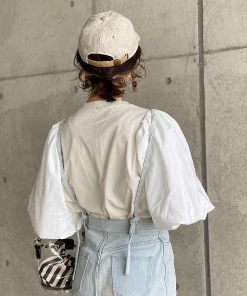 deux amour(ドゥーザムール)の「袖ボリュームトップス(その他トップス・レディース・ホワイト/ブラック・MEDIUM)」の19枚目の写真