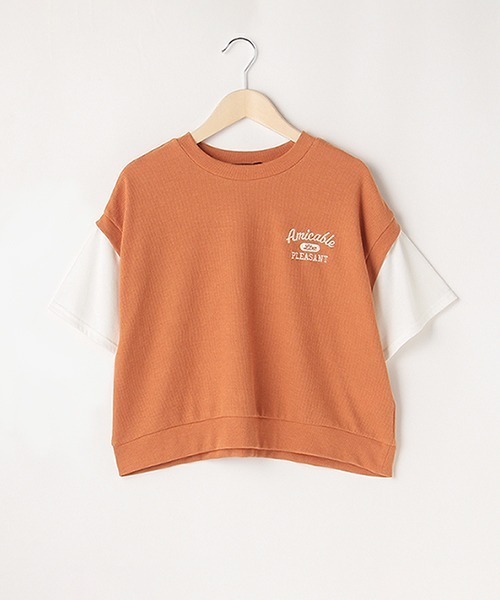 YOKOCHAN ラッフルレイヤー カットソー ティアードTシャツ 38 00184-01.jpg