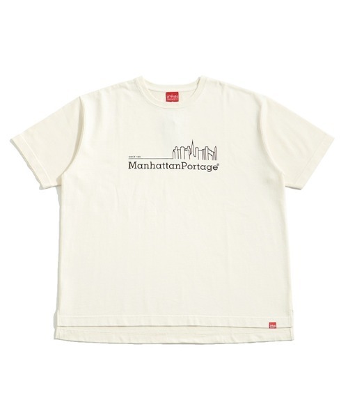 Manhattan Portage（マンハッタンポーテージ）の「Short Sleeve Print T-Shirt（Tシャツ/カットソー・メンズ・マスタード/アイボリー/チャコールグレー・MEDIUM/LARGE/X-LARGE）」の2枚目の写真