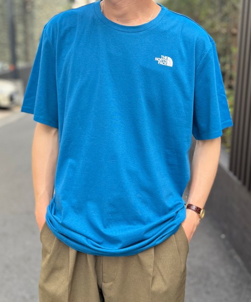 THE NORTH FACE（ザノースフェイス）の「【THE NORTH FACE】ノースフェイス Short Sleeve FOUNDATION LEFT LOGO 半袖Tシャツ NF0A55AX（Tシャツ/カットソー・レディース・ブラック/オリーブ/ブルー/グリーン/ホワイト・S/M/L/XL/XS）」の5枚目の写真