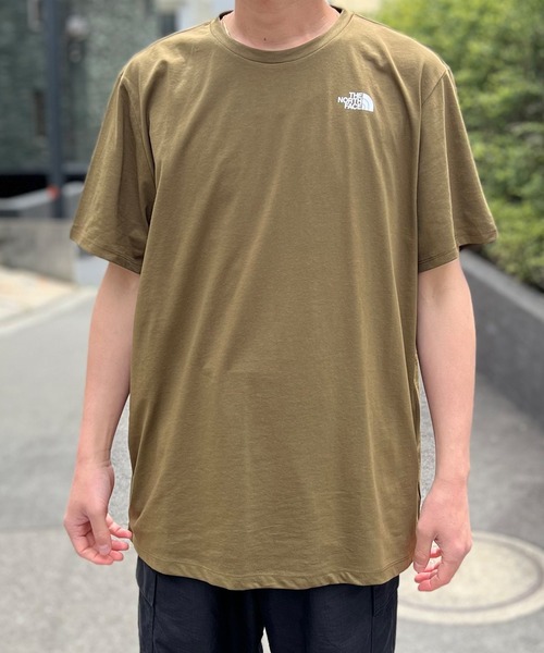 THE NORTH FACE（ザノースフェイス）の「【THE NORTH FACE】ノースフェイス Short Sleeve FOUNDATION LEFT LOGO 半袖Tシャツ NF0A55AX（Tシャツ/カットソー・レディース・ブラック/オリーブ/ブルー/グリーン/ホワイト・S/M/L/XL/XS）」の12枚目の写真