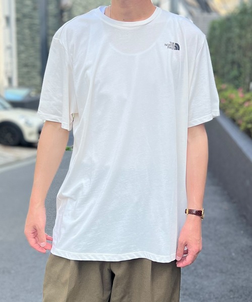 THE NORTH FACE（ザノースフェイス）の「【THE NORTH FACE】ノースフェイス Short Sleeve FOUNDATION LEFT LOGO 半袖Tシャツ NF0A55AX（Tシャツ/カットソー・レディース・ブラック/オリーブ/ブルー/グリーン/ホワイト・S/M/L/XL/XS）」の16枚目の写真
