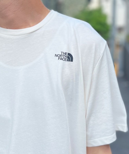 THE NORTH FACE（ザノースフェイス）の「【THE NORTH FACE】ノースフェイス Short Sleeve FOUNDATION LEFT LOGO 半袖Tシャツ NF0A55AX（Tシャツ/カットソー・レディース・ブラック/オリーブ/ブルー/グリーン/ホワイト・S/M/L/XL/XS）」の15枚目の写真