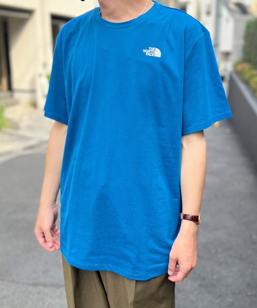 THE NORTH FACE（ザノースフェイス）の「【THE NORTH FACE】ノースフェイス Short Sleeve FOUNDATION LEFT LOGO 半袖Tシャツ NF0A55AX（Tシャツ/カットソー・レディース・ブラック/オリーブ/ブルー/グリーン/ホワイト・S/M/L/XL/XS）」の20枚目の写真