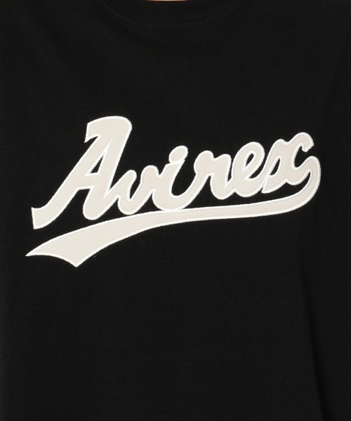 AVIREX(アヴィレックス)の「【直営店限定】ベースボール クルーネック Tシャツ/BASEBALL CREW NECK T-SHIRT / アヴィレックス / AVIREX(Tシャツ/カットソー・メンズ・ブラック/ホワイト・LARGE/MEDIUM/X-LARGE/XX-LARGE)」の22枚目の写真