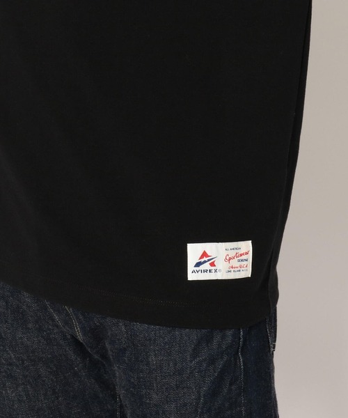 AVIREX(アヴィレックス)の「【直営店限定】ベースボール クルーネック Tシャツ/BASEBALL CREW NECK T-SHIRT / アヴィレックス / AVIREX(Tシャツ/カットソー・メンズ・ブラック/ホワイト・LARGE/MEDIUM/X-LARGE/XX-LARGE)」の20枚目の写真