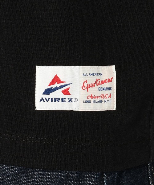 AVIREX(アヴィレックス)の「【直営店限定】ベースボール クルーネック Tシャツ/BASEBALL CREW NECK T-SHIRT / アヴィレックス / AVIREX(Tシャツ/カットソー・メンズ・ブラック/ホワイト・LARGE/MEDIUM/X-LARGE/XX-LARGE)」の18枚目の写真