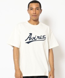 AVIREX | 【直営店限定】ベースボール クルーネック Tシャツ/BASEBALL CREW NECK T-SHIRT / アヴィレックス / AVIREX(Tシャツ/カットソー)