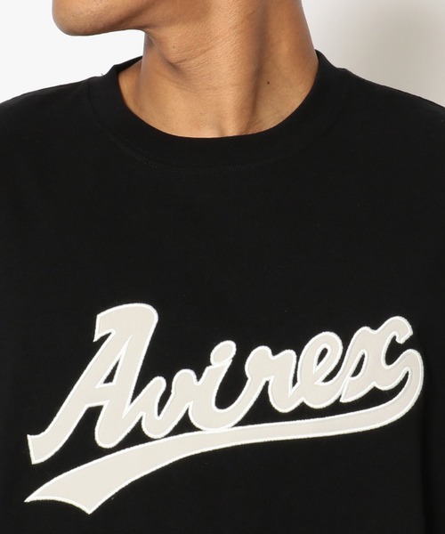 AVIREX(アヴィレックス)の「【直営店限定】ベースボール クルーネック Tシャツ/BASEBALL CREW NECK T-SHIRT / アヴィレックス / AVIREX(Tシャツ/カットソー・メンズ・ブラック/ホワイト・LARGE/MEDIUM/X-LARGE/XX-LARGE)」の9枚目の写真