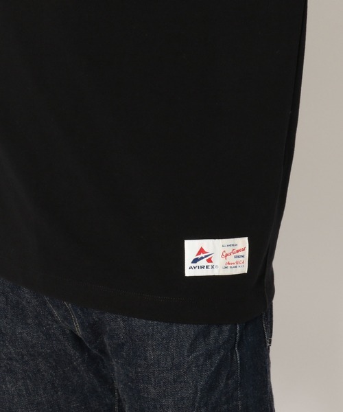 AVIREX(アヴィレックス)の「【直営店限定】ベースボール クルーネック Tシャツ/BASEBALL CREW NECK T-SHIRT / アヴィレックス / AVIREX(Tシャツ/カットソー・メンズ・ブラック/ホワイト・LARGE/MEDIUM/X-LARGE/XX-LARGE)」の13枚目の写真