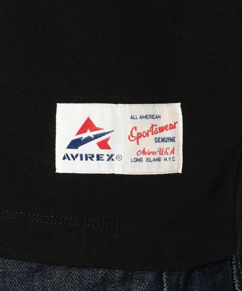 AVIREX(アヴィレックス)の「【直営店限定】ベースボール クルーネック Tシャツ/BASEBALL CREW NECK T-SHIRT / アヴィレックス / AVIREX(Tシャツ/カットソー・メンズ・ブラック/ホワイト・LARGE/MEDIUM/X-LARGE/XX-LARGE)」の15枚目の写真